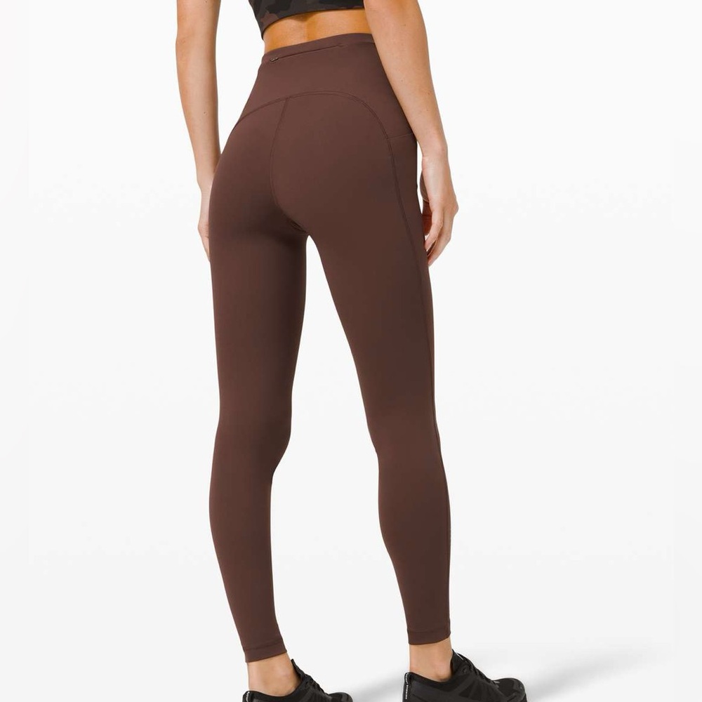 Lululemon Swift Speed leggings in Brown Earth
